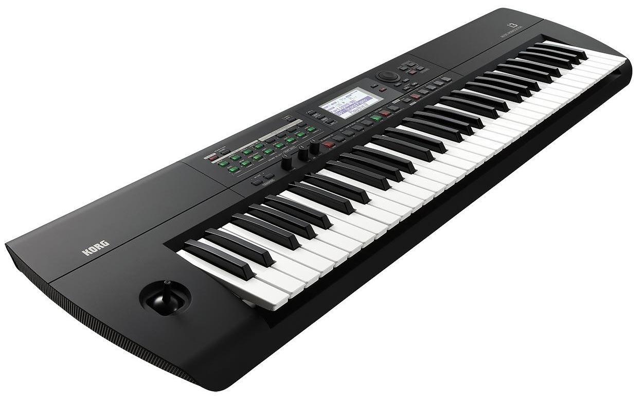 Workstation i3 Schwarz<br>Workstation mit 61 Tasten