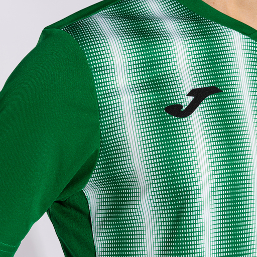Camiseta Joma Inter II de manga curta verde e branca