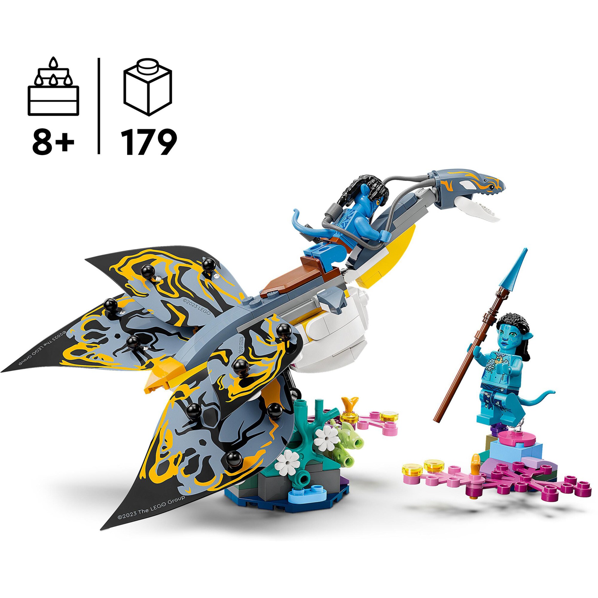 LEGO Konstruktionsspielzeug Avatar Entdeckung des Ilu