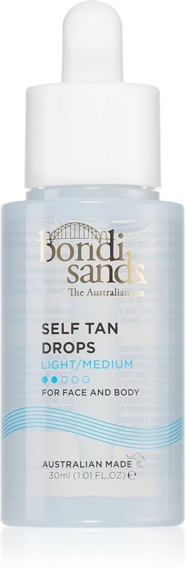 Bondi Sands - Self Tan Drops Light/Medium 30 ml - Selvbruner
