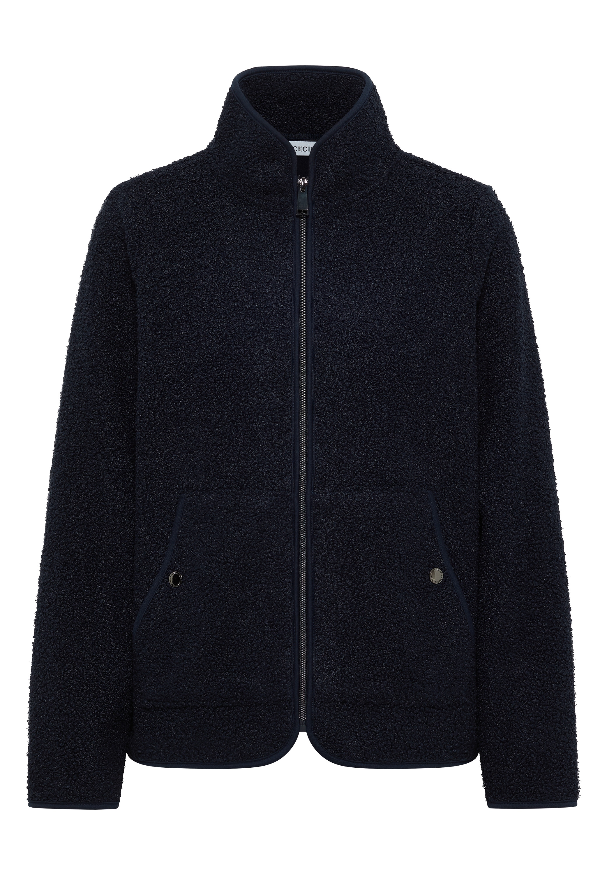 Cecil Sweatjacke , mit Stehkragen
