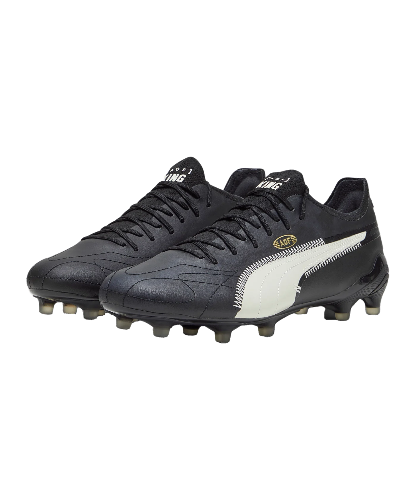 PUMA KING Ultimate FG/AG Art Of Football Schwarz Weiss F01