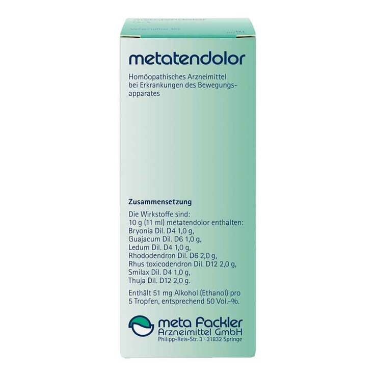 Metatendolor Tropfen zum Einnehmen, 50 ml