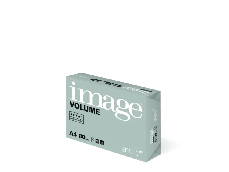 Kopipapir Image Volume A4 hvid 80g - (5 pakker x 500 ark)