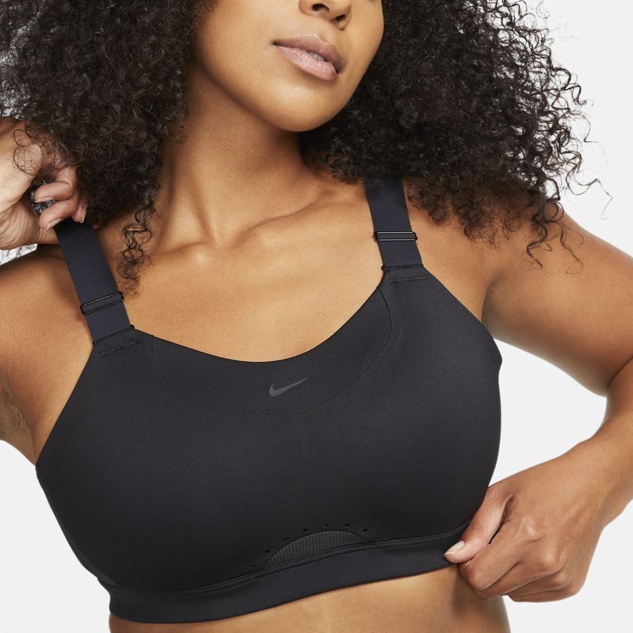 Nike Alpha Women's High-Support Pad BLACK/BLACK/DK SMOKE GREY/DK SMOKE