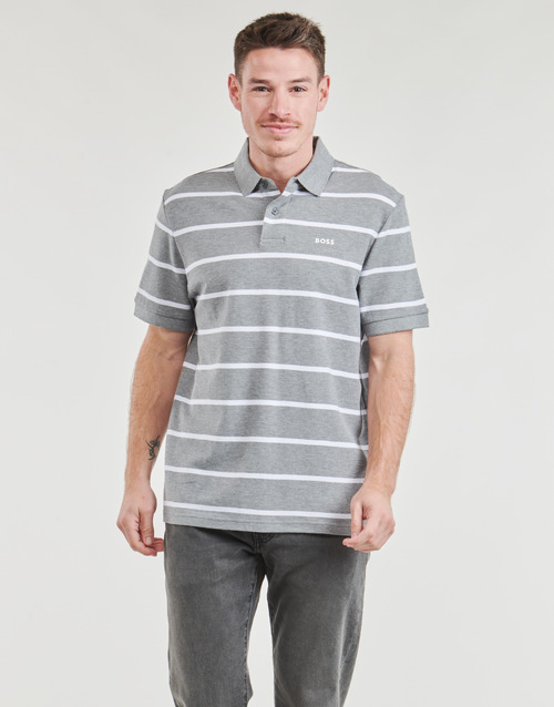 BOSS - PalesStripe Gris / Blanco