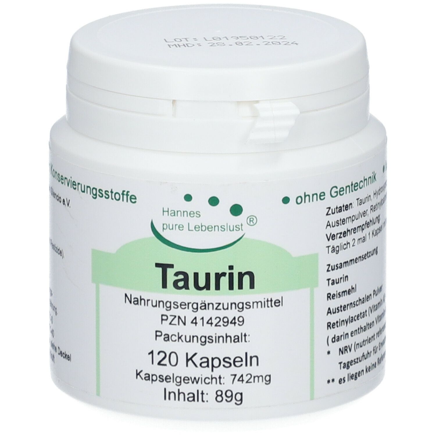 Hannes pure Lebenslust® TAURIN