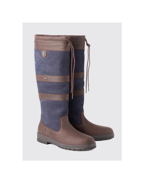 Dubarry Galway Regularfit Outdoor Laars - Unisex Laarzen - Navy Bruin 39