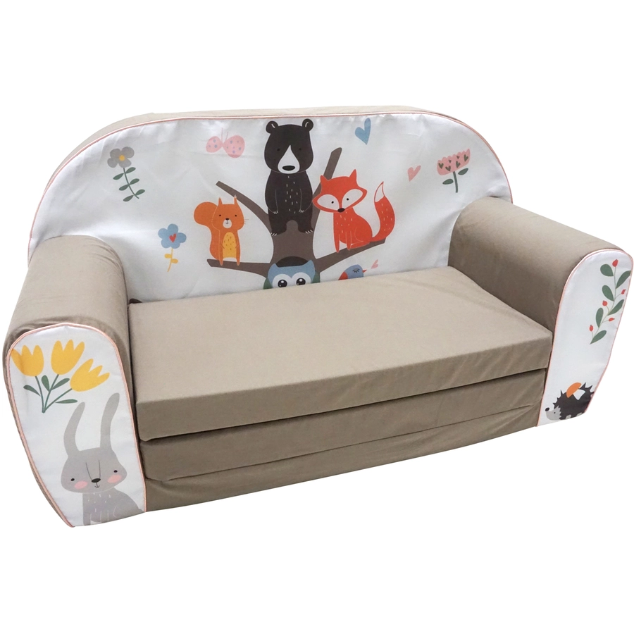 knorr toys® Kindersofa Forest weiß