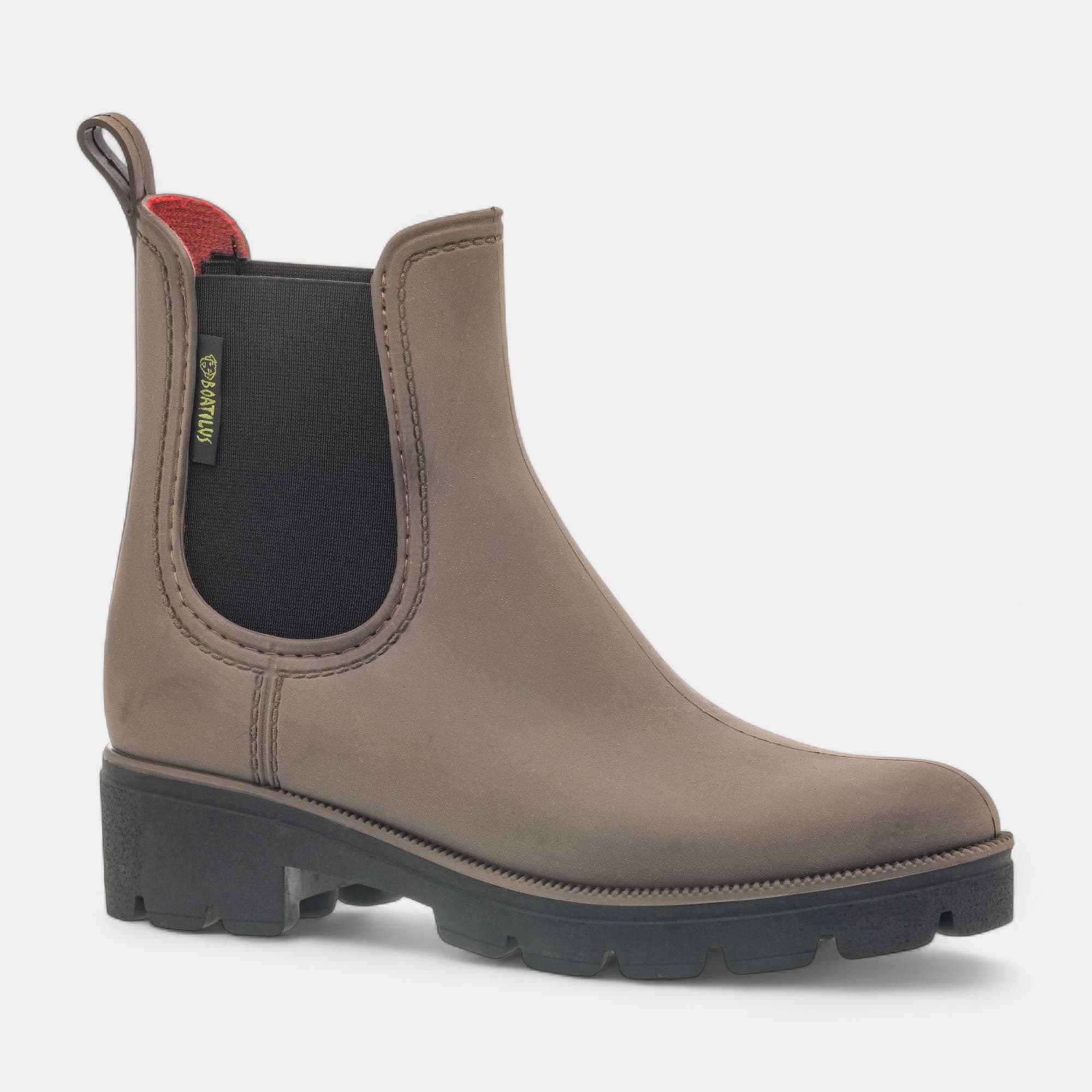 Boots chelsea Femme taupe
