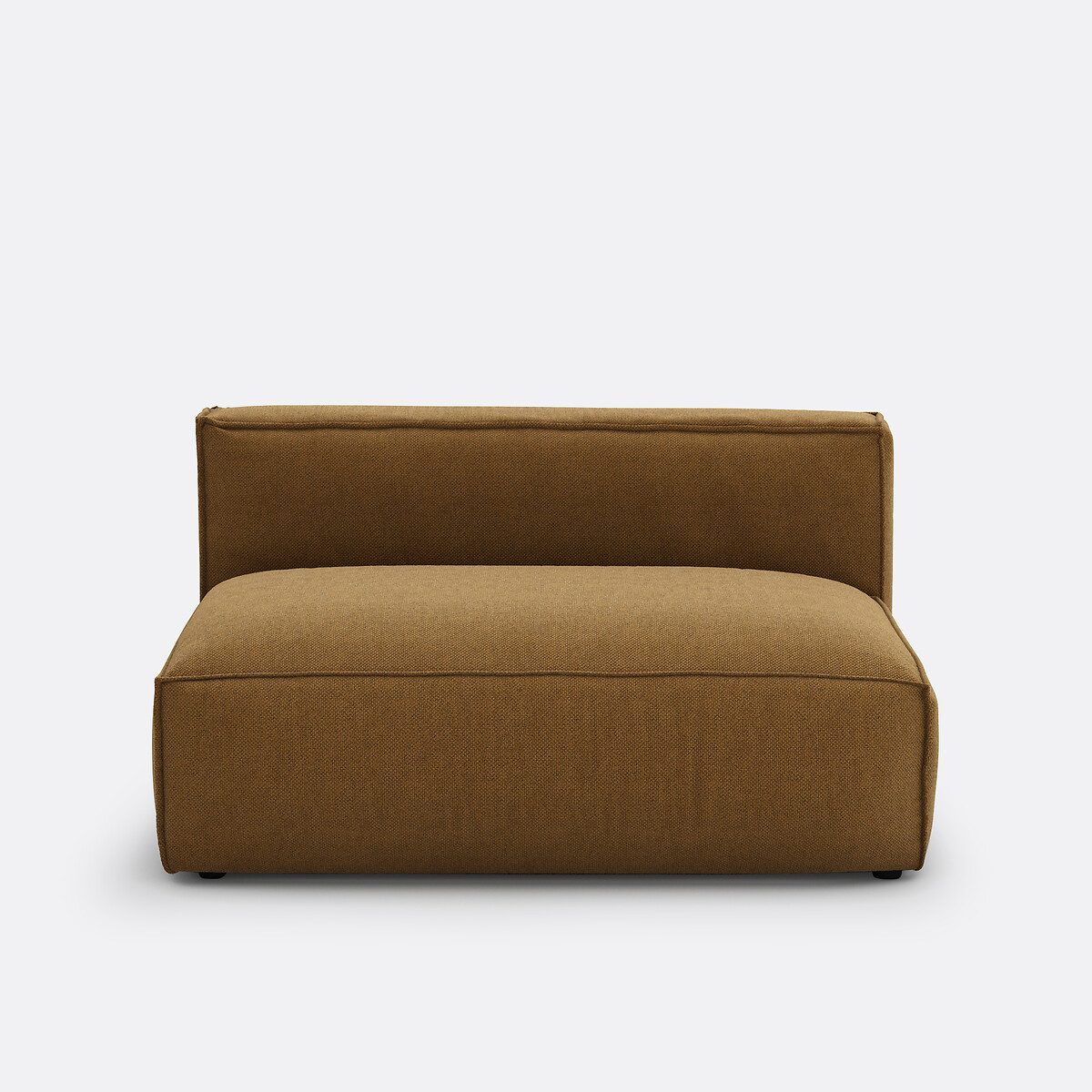 LA REDOUTE INTERIEURS<br>Sofá modular de 2 lugares em tecido texturizado, Seven