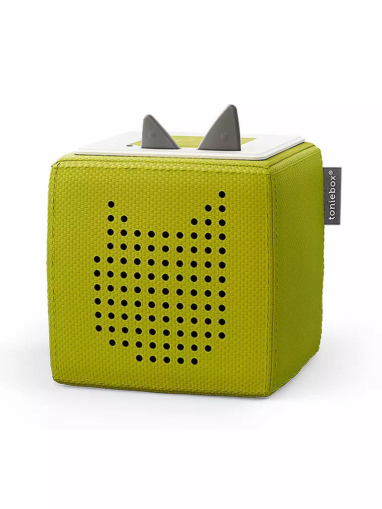 TONIES Toniebox - Starter-Set mit Kreativ-Tonie (Grün) hellgrün