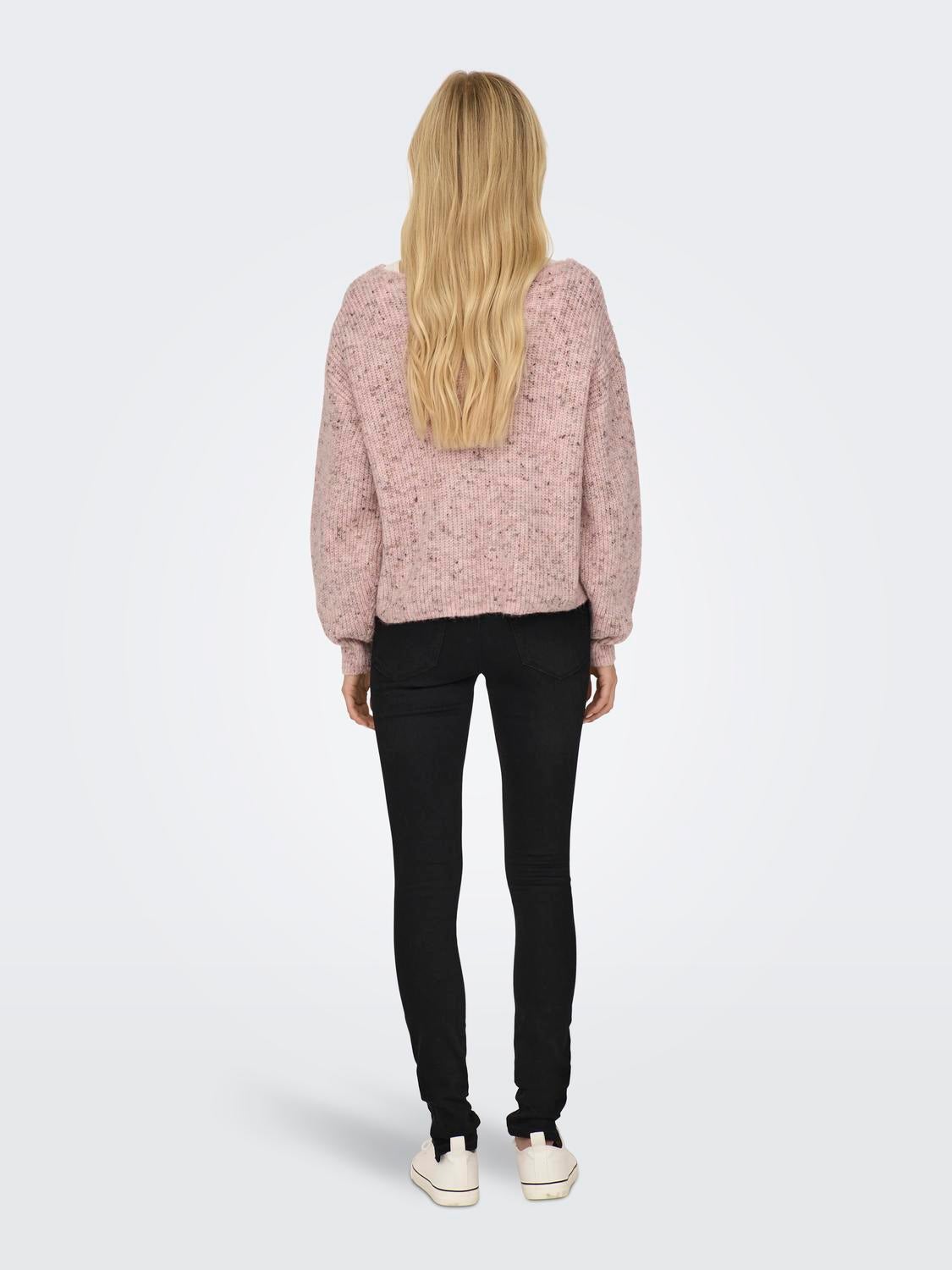 ONLVENEDA Strickpullover Pale Dogwood