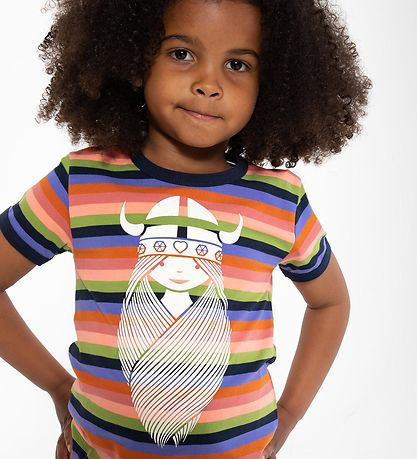 Danef? T-shirt - Danerainbow Ringer - Gardengnome FREJA