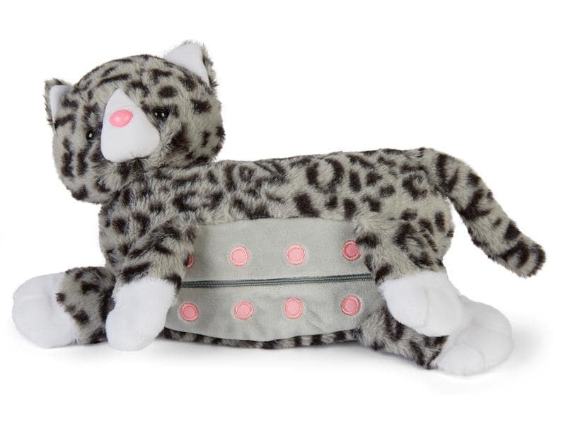 Mamanimals Kuscheltier Mama Katze & Babys 25 cm Katzenmama mit 3 kleinen Babys
