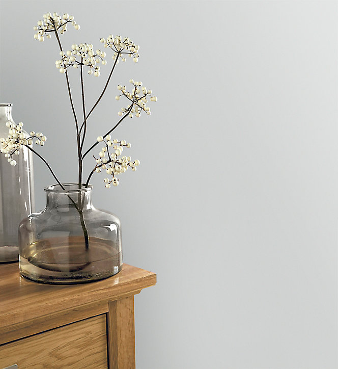 Papier peint vinyle sur intissé GoodHome Aune gris clair