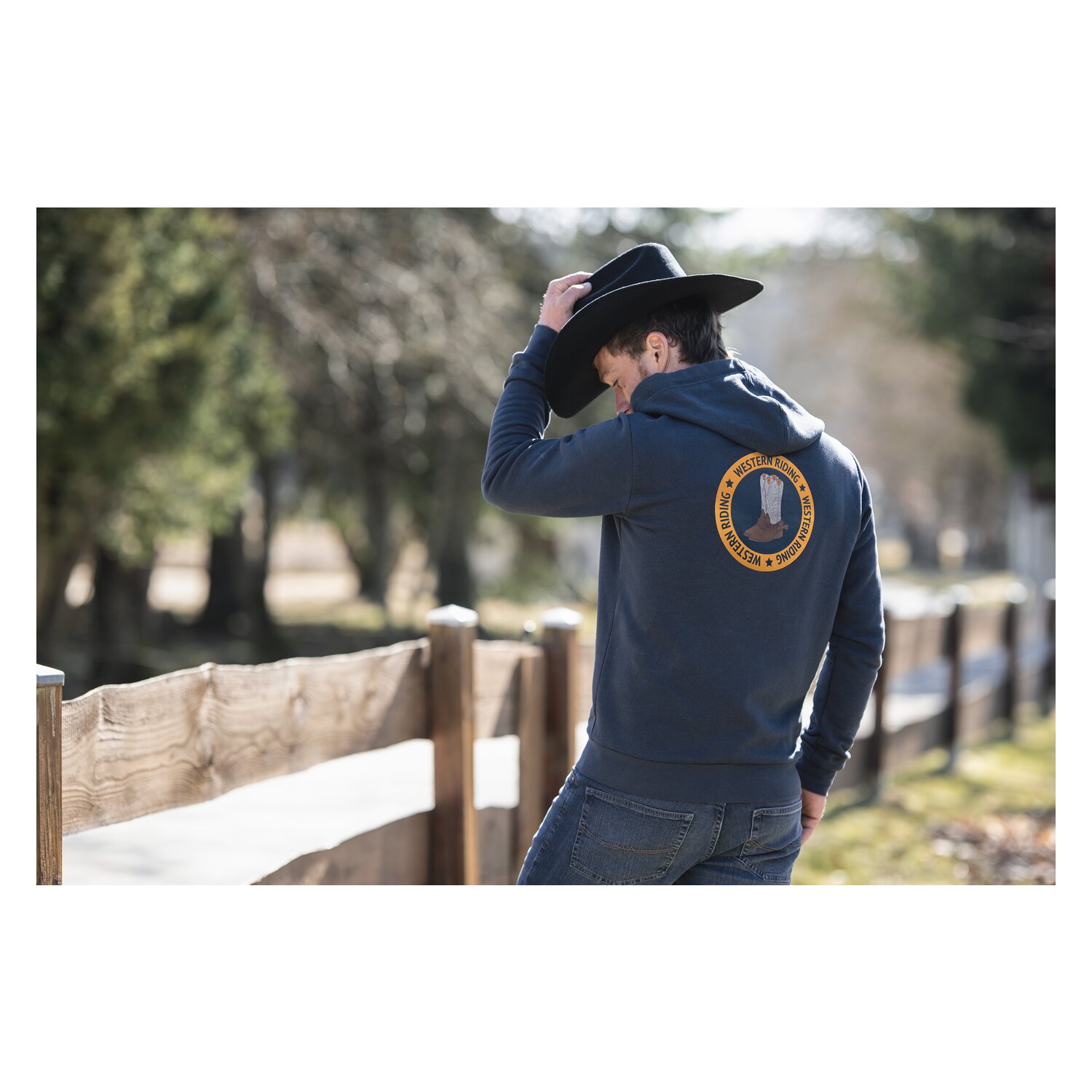 L-pro West Sweatjacke  - navy