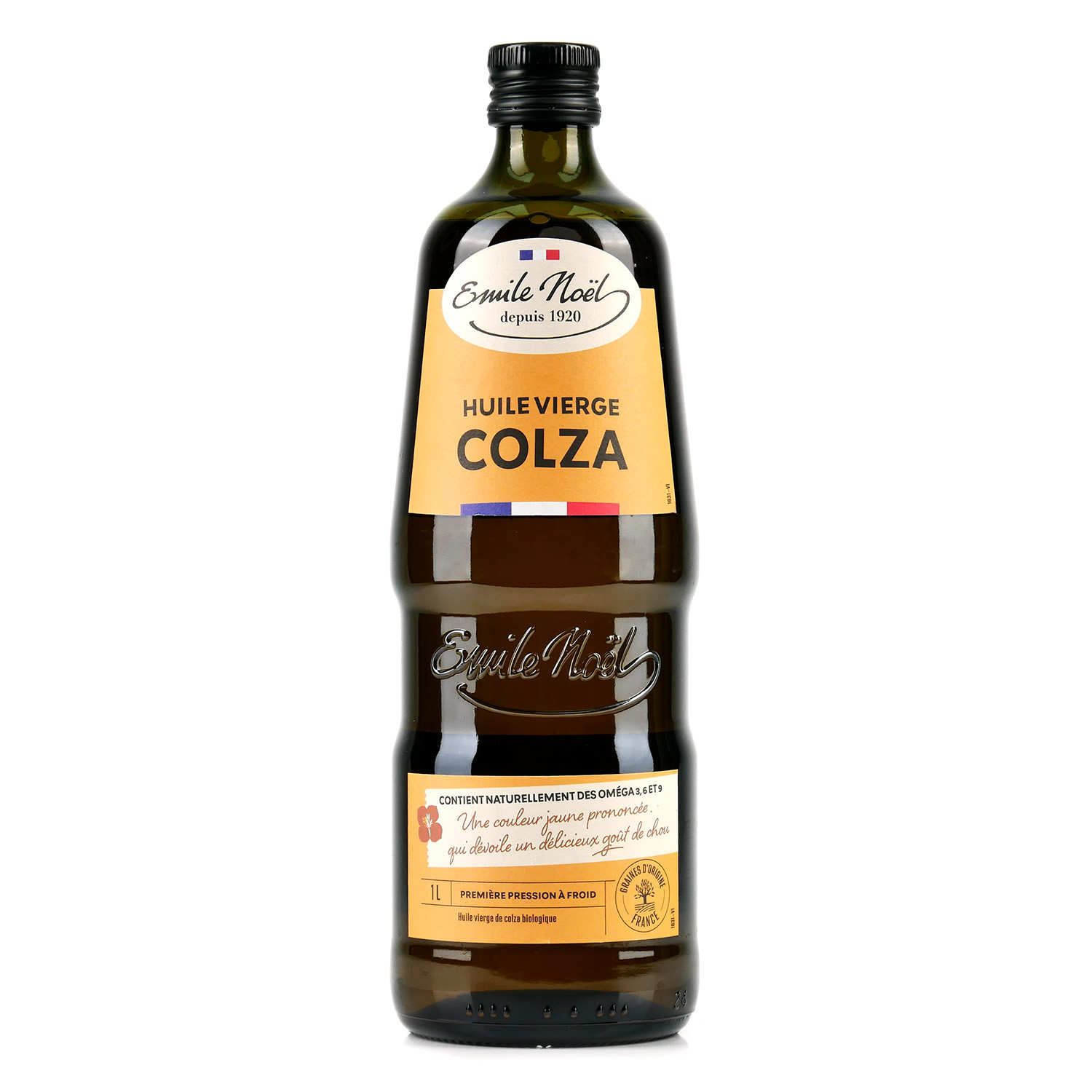 Huile vierge bio de colza - Emile Noel
