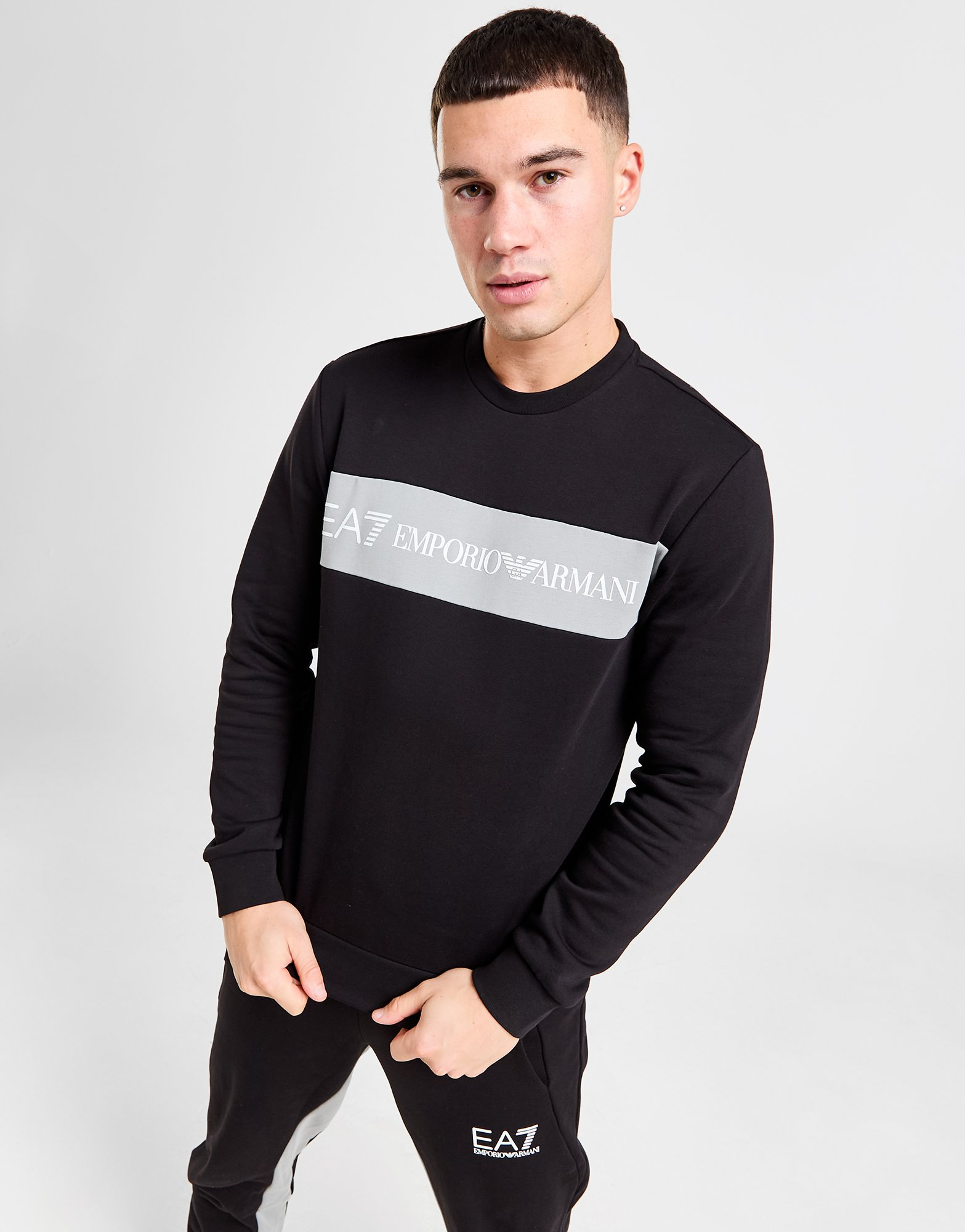 Emporio Armani EA7 Ensemble de survêtement Colour Block Homme