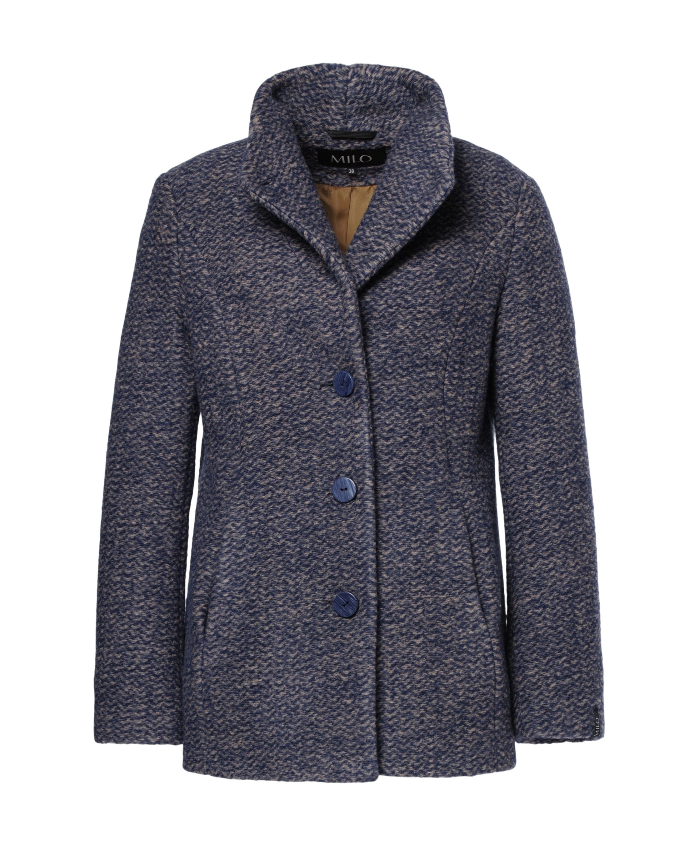 Milo Dames jas blauw