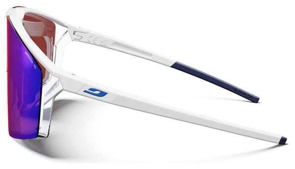Lunettes Julbo Edge Spectron HD 3 Blanc/Bleu - Groupama-FDJ