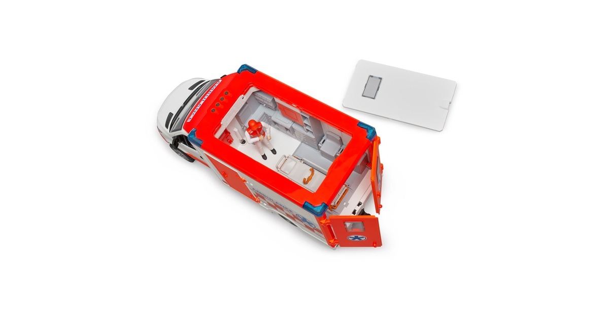 bruderMB Sprinter ambulance met chauffeur Modelvoertuig  (02676)
