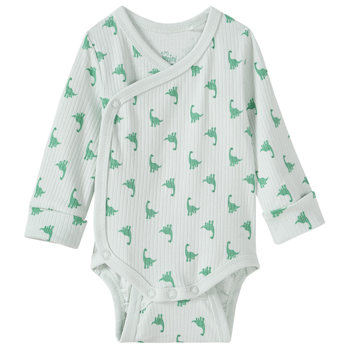 Topomini Newborn Wickelbody, Leggings und Mütze im Set hellgrün