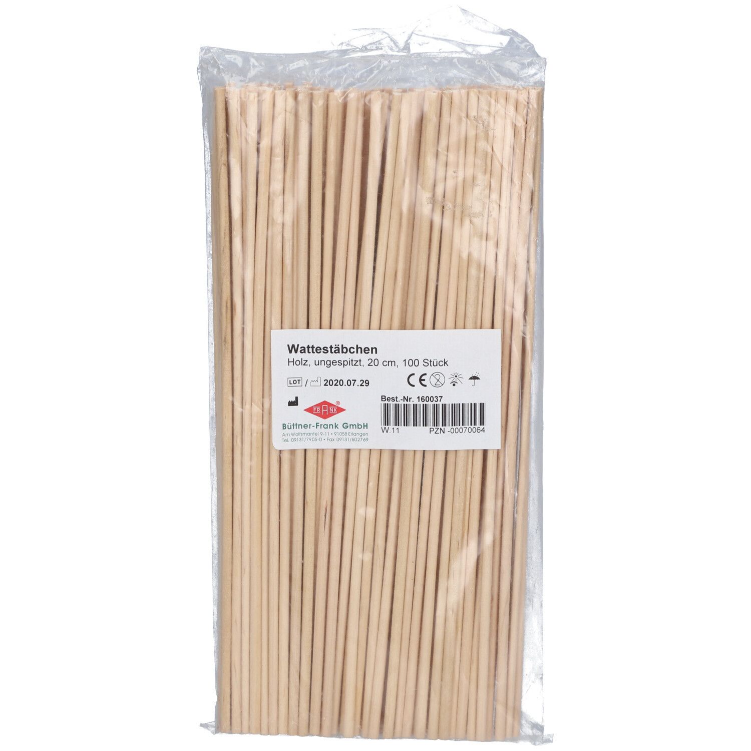 FRANK® Watteträger 20cm stumpf