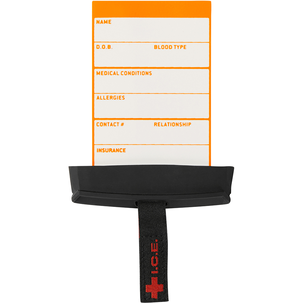 Icon - Dorsale D3O Vest - CE Niveau 2 Noir / Orange
