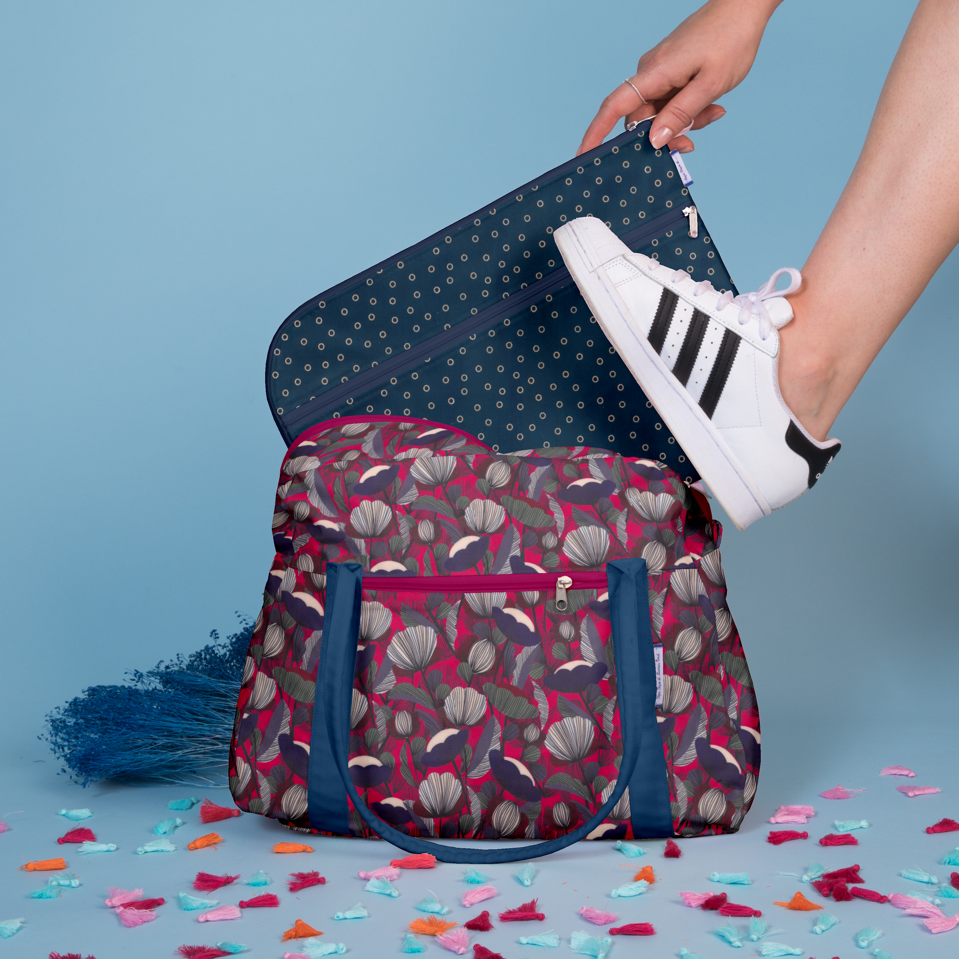 Sac Bowling Pavot Fuchsia