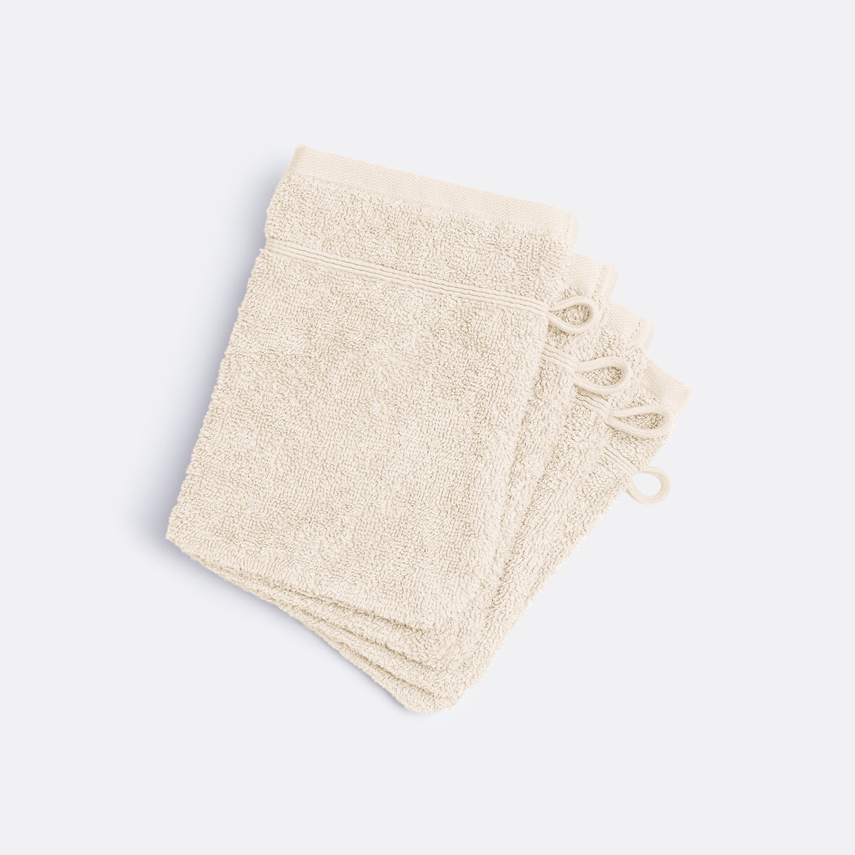 LA REDOUTE INTERIEURS<br>Conjunto de 4 toalhas de rosto em tecido felpudo bouclette, Zavara