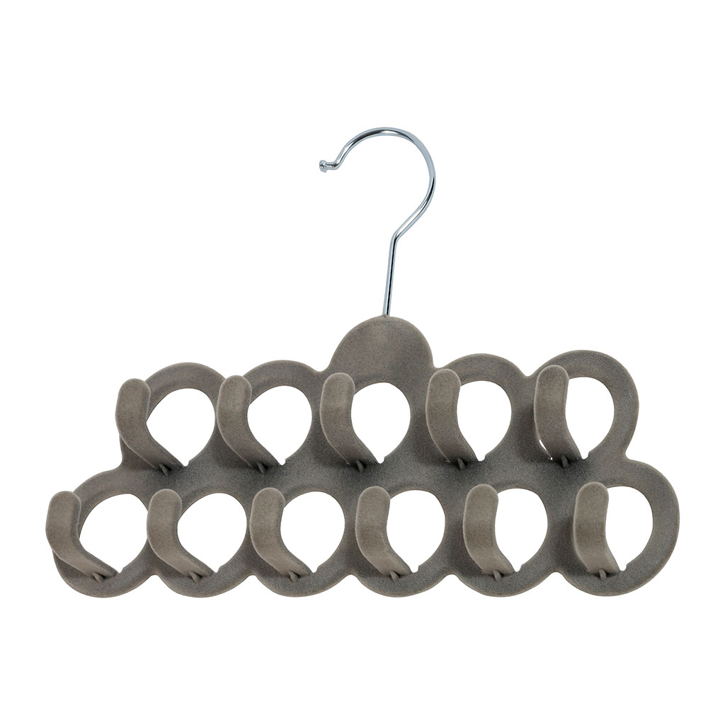 Cintre porte-ceinture feutrine 31x22cm