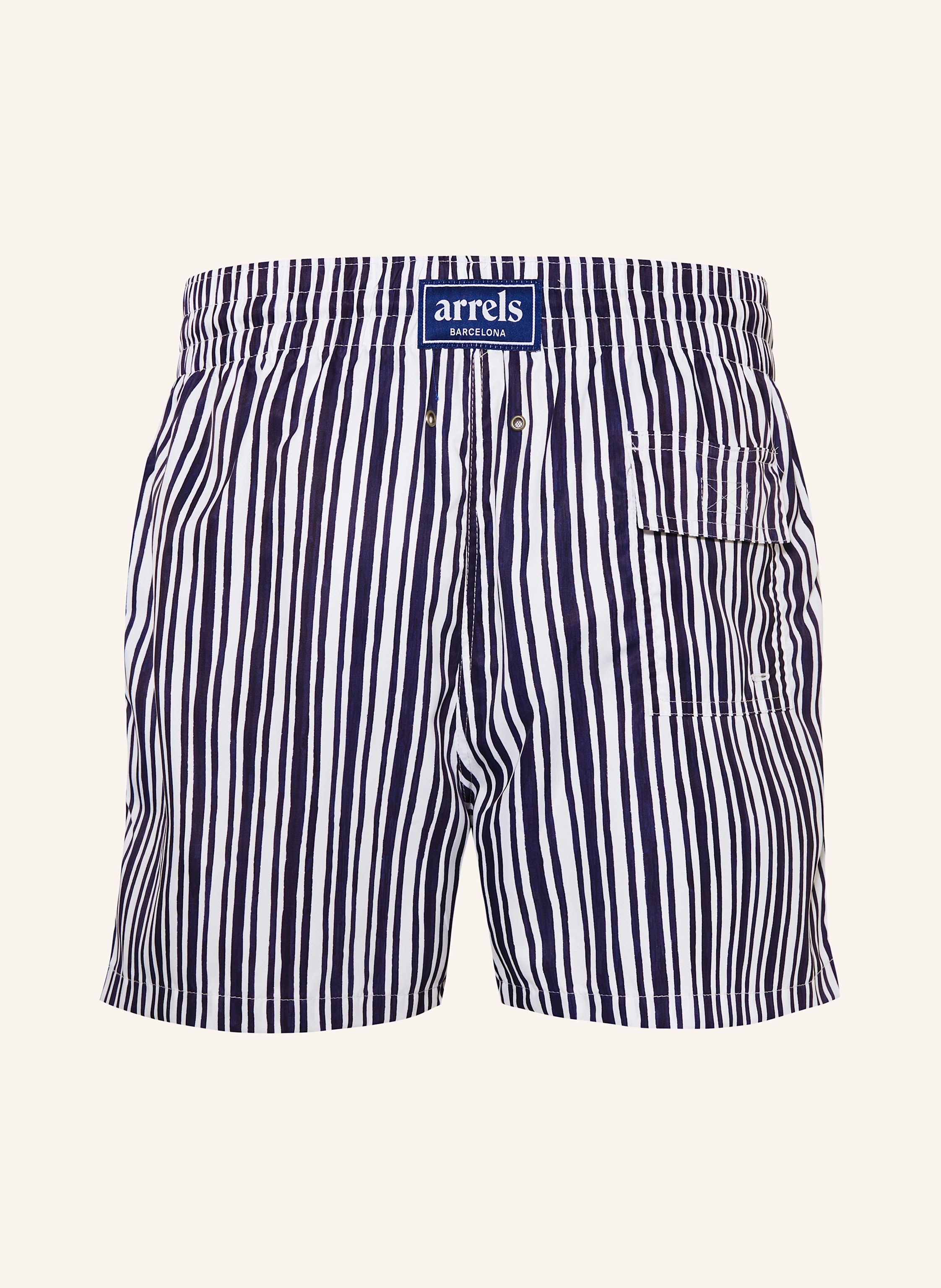 arrels BARCELONA Badeshorts BLUE TRAZOS × ALVARO PICARDO