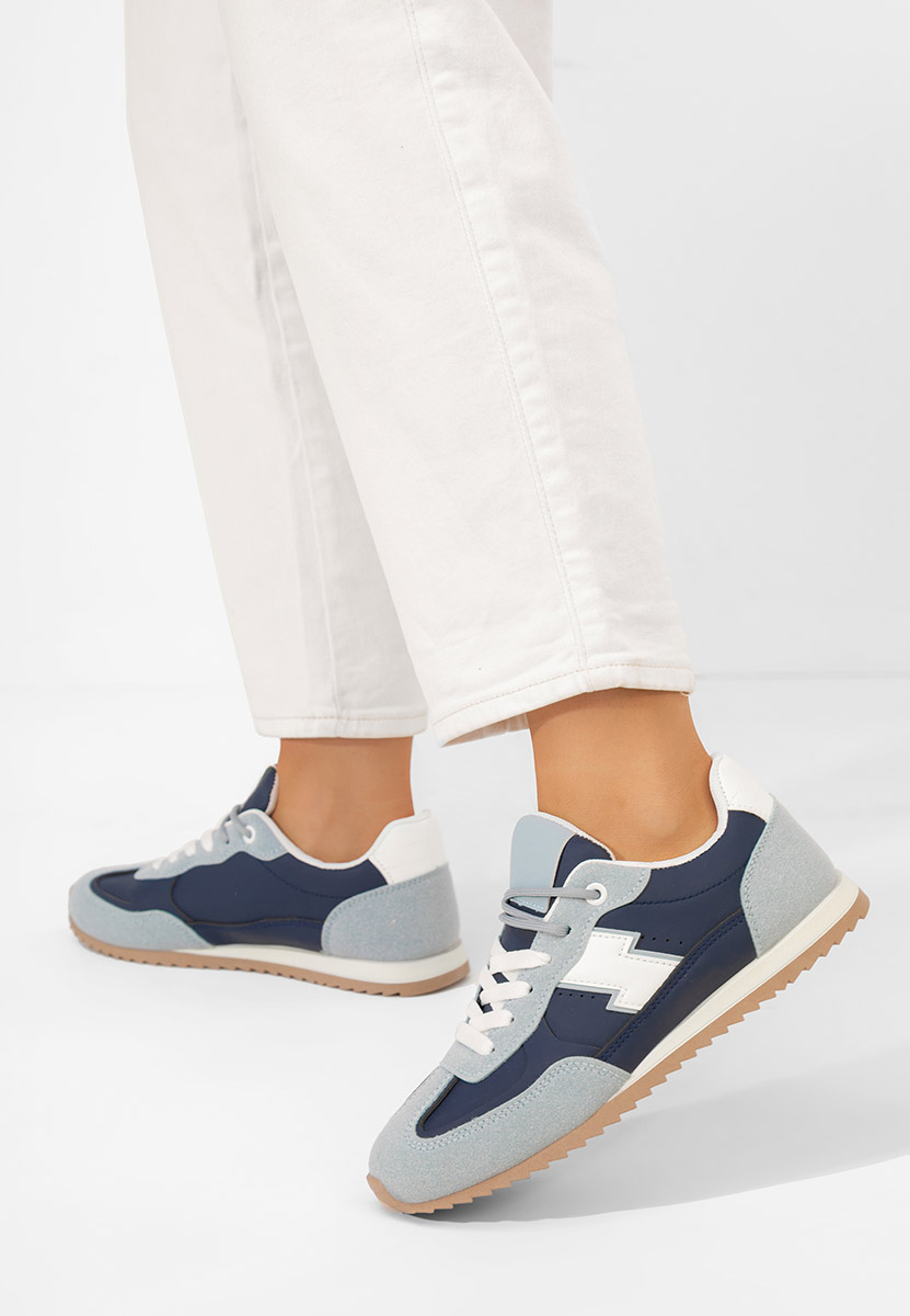 Baskets pour femme bleus Marivane