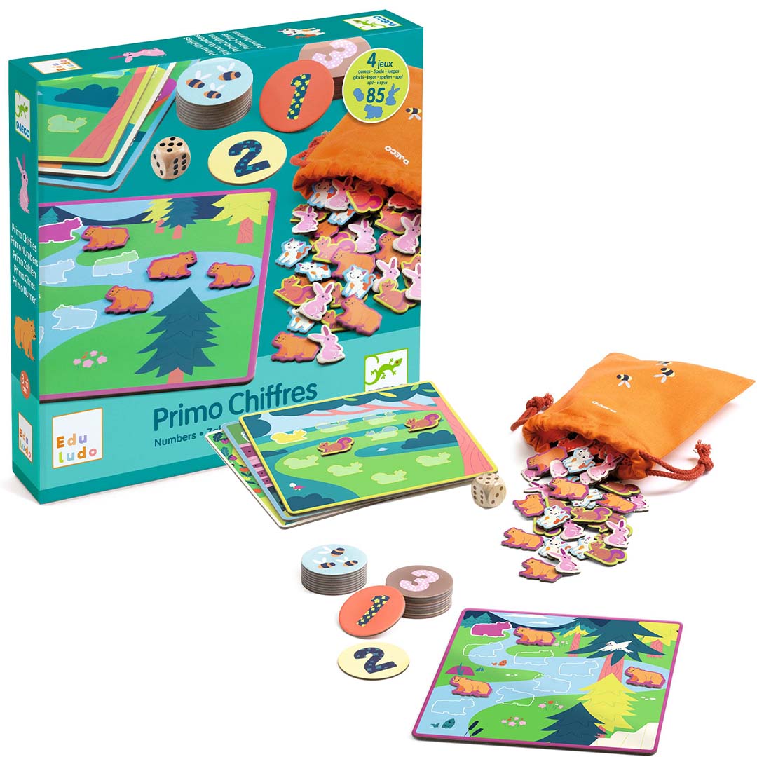 Djeco puzzelspel cijfers leren