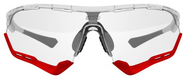 Scicon Sports Aerotech SCN XT Photochromic XL Lunettes De Soleil De Performance Sportive (Miroir Rouge Photochromique Scnxt/Briller)