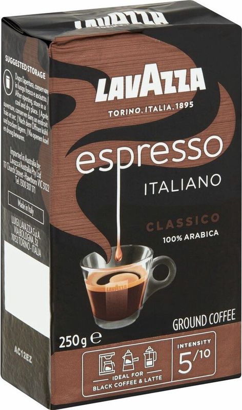 Lavazza - Caffè Espresso - Gemalen Koffie - 250 gram