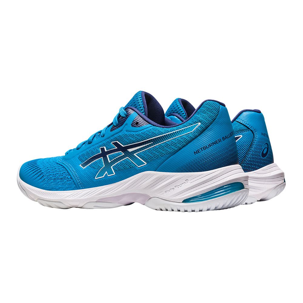 Asics NETBURNER BALLISTIC FF 2 - Chaussures volleyball Homme island blue/indigo blue