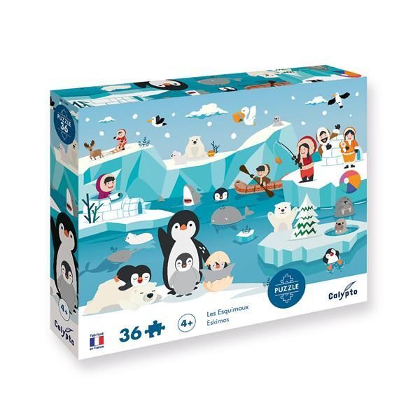 Calypto Polartiere 36 Teile Puzzle