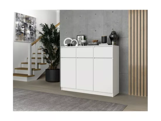 Commode 3D3S Malwa BLANC