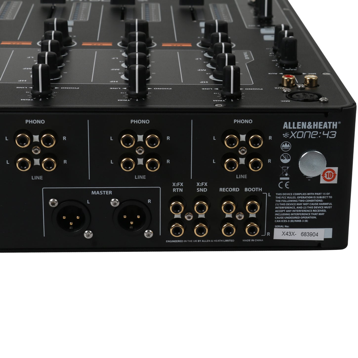 Allen & Heath Xone:43 DJ mixer