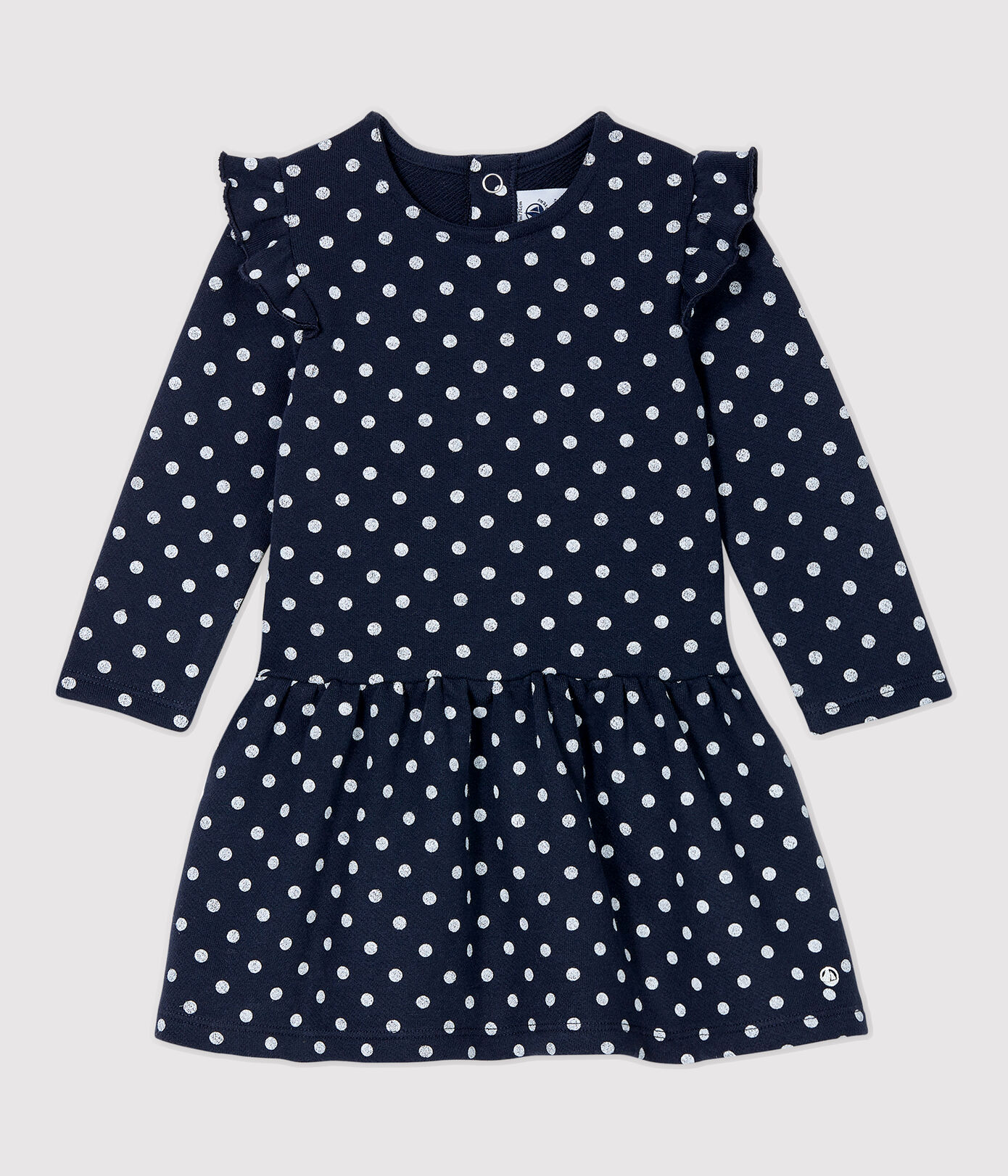 Robe en molleton bébé.