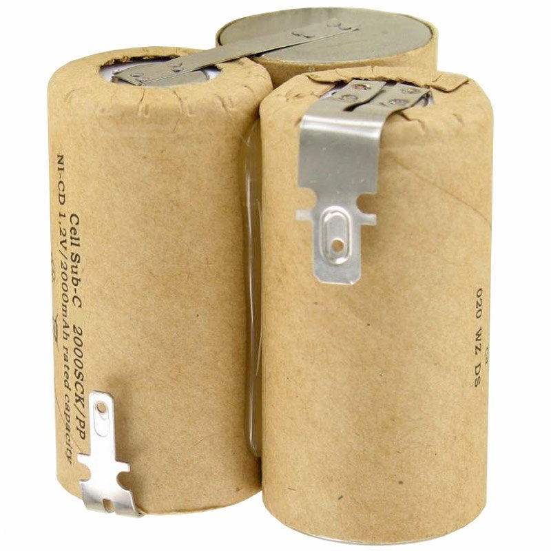 AccuCell accu geschikt voor Wolf Accu 60 type 7084680 3,6 Volt NiMH accu