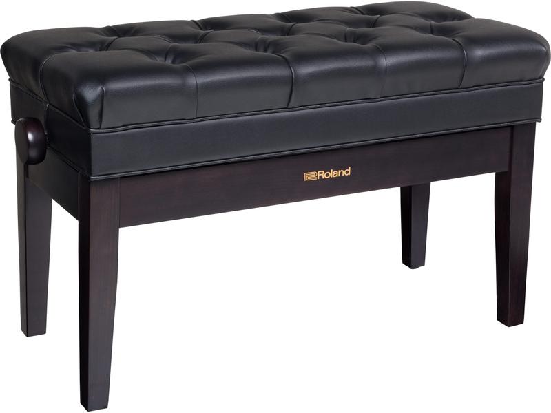 Roland Klavierbank RPB-D500 Duet – Rosewood Duett-Klavierbank mit Aufbewahrungsfach