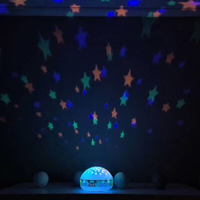Babblarna Nattlampe Med Stjernehimmel og Vuggevise