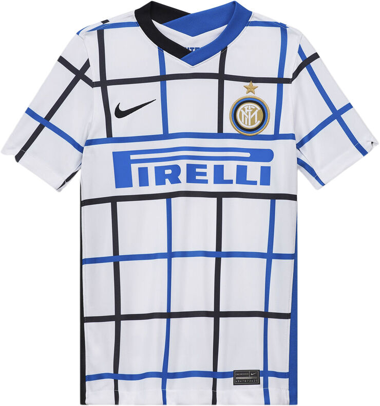 Nike Inter Milan Udebanetroje 20 21 Junior Hvid