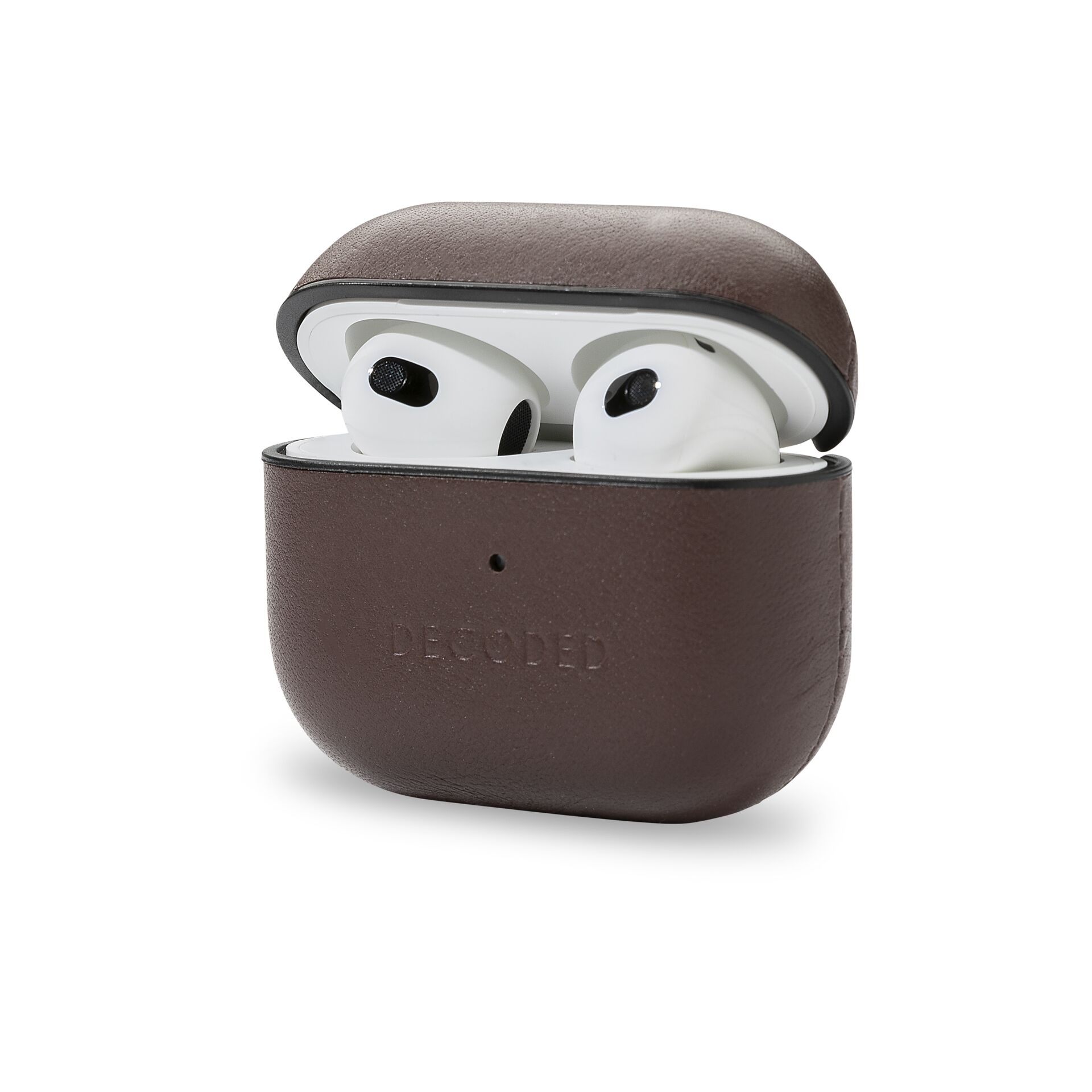 AirPods (3. Generation) Echtleder Hülle (D21AP3C1CHB) - Dunkelbraun