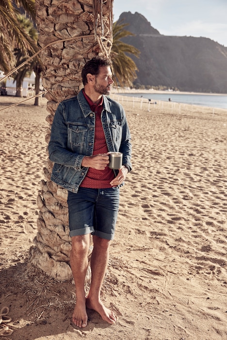 Lightweight-Jeansbermuda, Regular Fit, 5-Pocket, bis Gr. 72