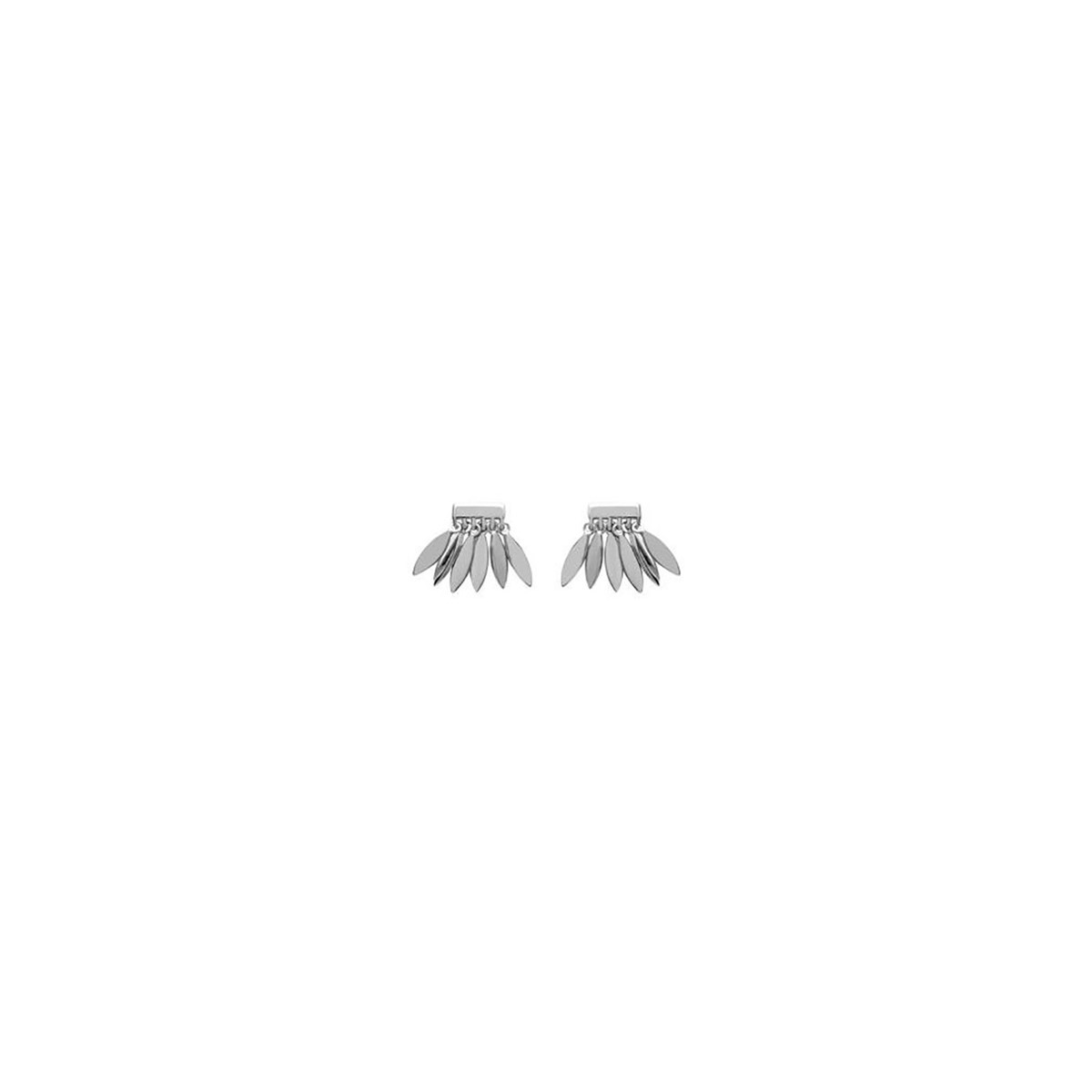 Boucles d'oreilles Brillaxis pampilles argent