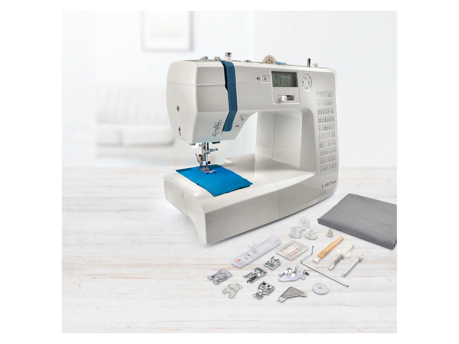 Carina Computern&auml;hmaschine &raquo;SCNM 100 A1&laquo;, mit 100 Stichprogrammen